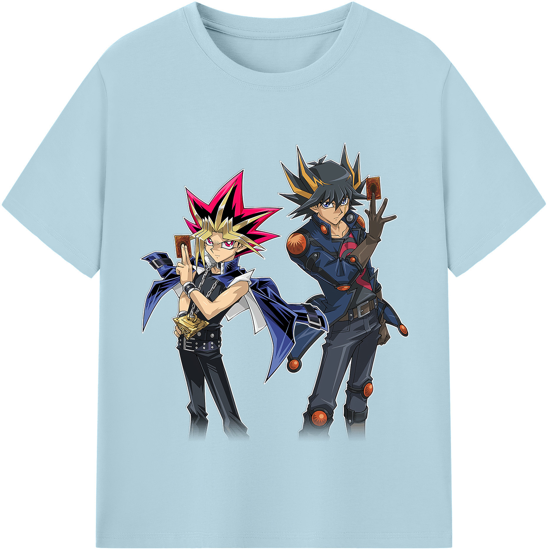 （画像用） 遊☆戯☆王 Yu-Gi-Oh! 綿100％半袖Tシャツ（フロントプリント）